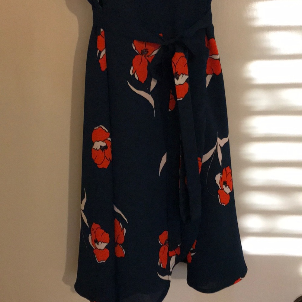 Blue wrap dress - Picture 4 of 4